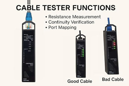 Professional RJ45 Network Cable Tester - Image 2