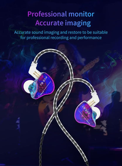 YINYOO KBEAR Storm Professional in Ear Headphones Monitor Earphones - Image 3