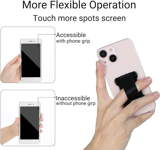 Phone Grip Finger Strap Holder, Phone Gripper - Image 3