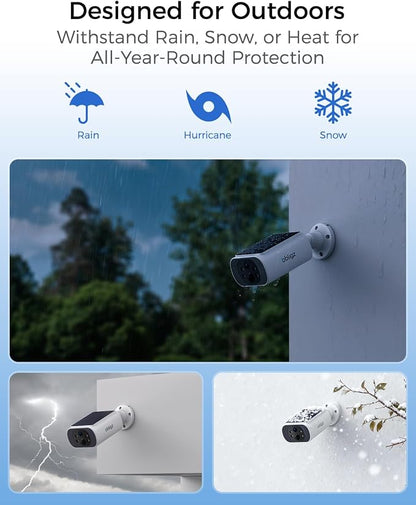 Solar Security Cameras Wireless Outdoor, 4MP Cameras - Image 9