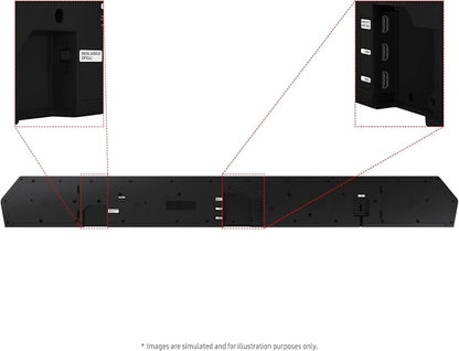 SAMSUNG Q990D 11.1.4ch Soundbar w/Wireless Dolby Atmos Audio, Rear Speaker - Image 12
