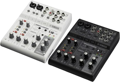 Yamaha AG06MK2 White 6-Channel Live Streaming Loopback Mixer/USB Interface - Image 5