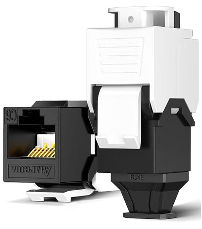 AMPCOM CAT6 RJ45 Keystone Jack by AMPCOM