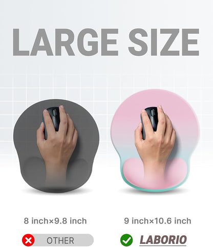 Ergonomic Mouse Pad Wrist Support, Comfortable Mouse Pad Wrist Rest, Relieve - Image 4