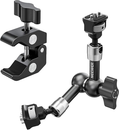 NEEWER 7" Articulating Magic Arm Clamp Mount by Neewer
