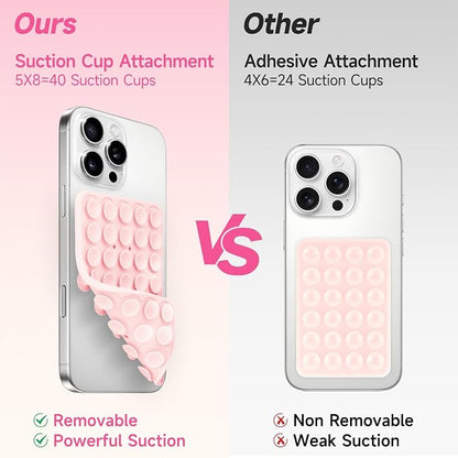 Silicone Suction Cup Phone Case Mount Double Sided, Phone Accessories - Image 4