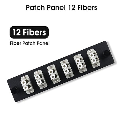 6 Duplex LC/MM Fiber Patch Panel - Image 3