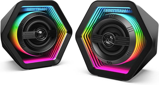 BESTISAN Computer Gaming Speakers by BESTISANAudioSpeakers