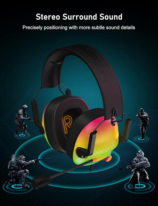 SENZER SG500 Surround Sound Pro Gaming Headset - Image 2