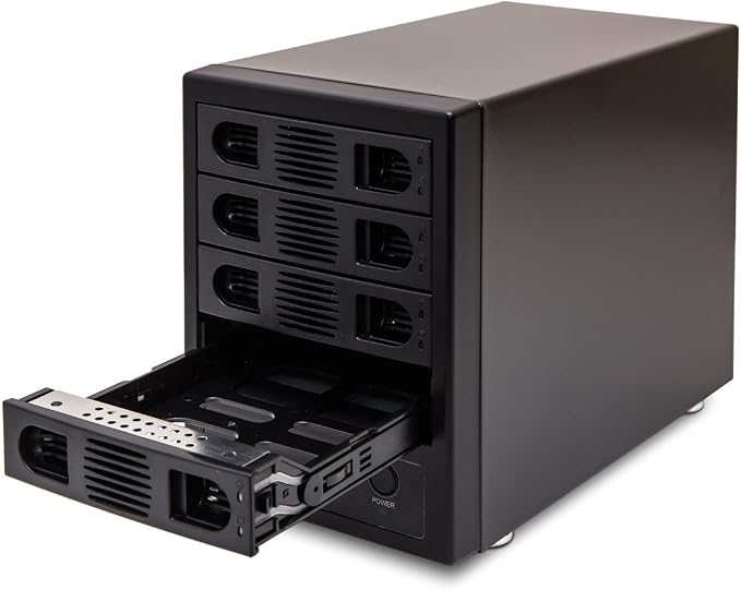 Syba SY-ENC50104 4 Bay 3.5” SATA III HDD Non-RAID Enclosure – Supports USB 3.0 - Image 8