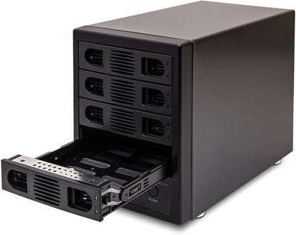Syba SY-ENC50104 4 Bay 3.5” SATA III HDD Non-RAID Enclosure – Supports USB 3.0 - Image 8
