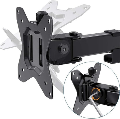 HUANUO 32 inches Dual Monitor Stand up to 17.6lbs per Arm, High-Grade Aluminum - Image 8