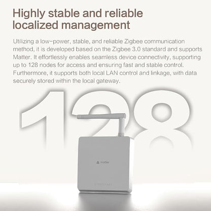 Matter Smart Home Hub M6, Matter & Zigbee Gateway - Image 3