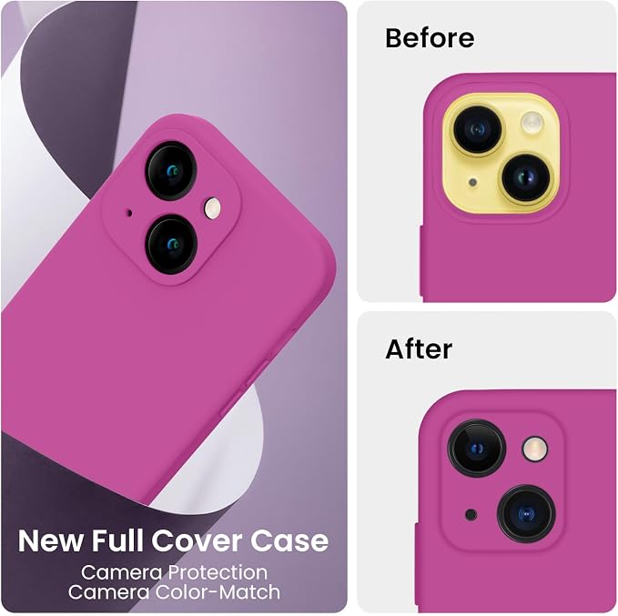 FireNova Designed for iPhone 14 Case, Silicone Upgraded Phone Case with - Image 3