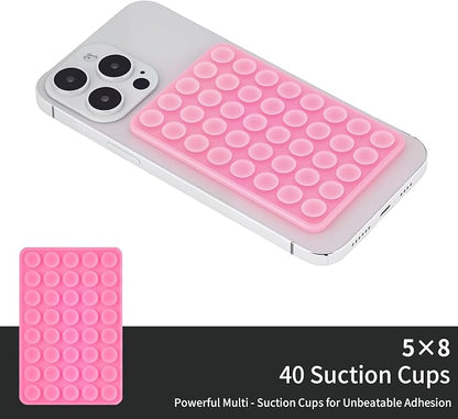 2 Pack Silicone Double-Sided Suction Grip – 40 Cups per Side, Strong Hold - Image 4