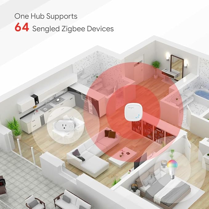 Sengled Zigbee Smart Light Bulbs, Smart Hub Required, Works - Image 4