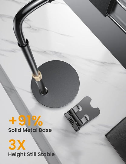 LISEN for iPad Stand for Desk Portable Monitor Adjustable Tablet Stand - Image 3