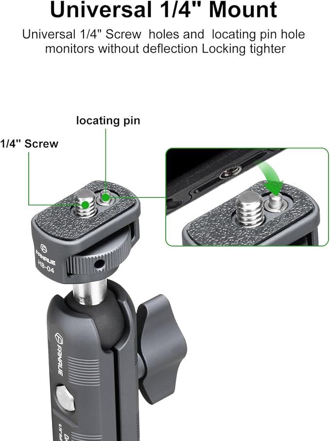 FANAUE Mini Articulating Arm Mount Camera Accessories Compatible - Image 6