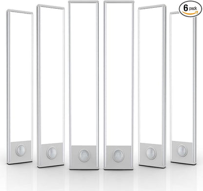 6 Pack Under Cabinet Lights Wireless, 40 LED Motion Sensor Light Indoor by AVEVA