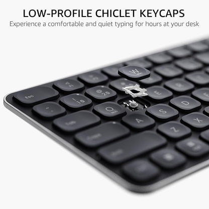 Rapoo 9010M Multi-Device Keyboard and Mouse Combo, 2.4GHz/Bluetooth 5.0/4.0 - Image 4