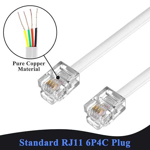 Phone Cord 25FT, Landline Telephone Cable - Image 2
