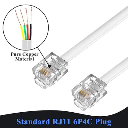 Phone Cord 25FT, Landline Telephone Cable - Image 2