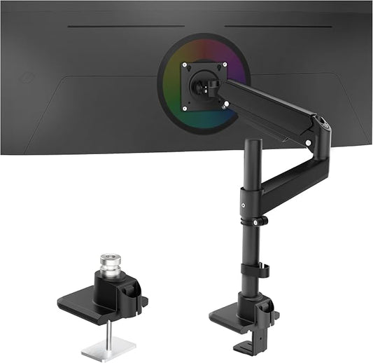 Heavy Duty Monitor Arm for 13-49 Inch Ultrawide Screens, Holds Up to 44lbs by Ergounion