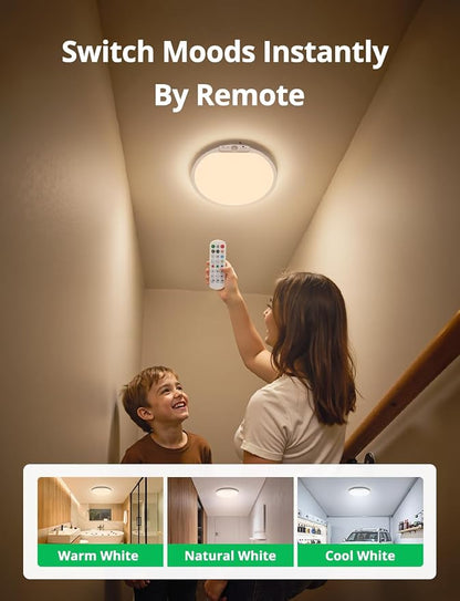 Bojim 10000mAh Battery Operated Ceiling Light - Image 8