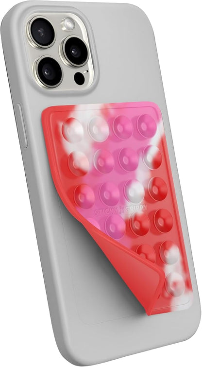 Suction Phone Case Mount, Sillicon Adhesive Phone Accessory by StickyGrippy