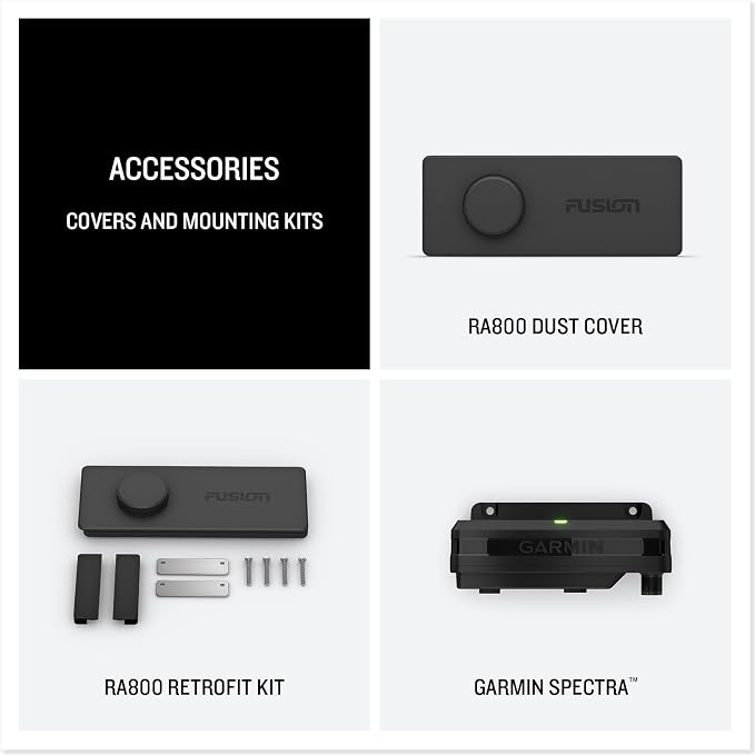 Garmin® Fusion Apollo™ MS-RA800 Marine Stereo, Premium Touchscreen Stereo - Image 6