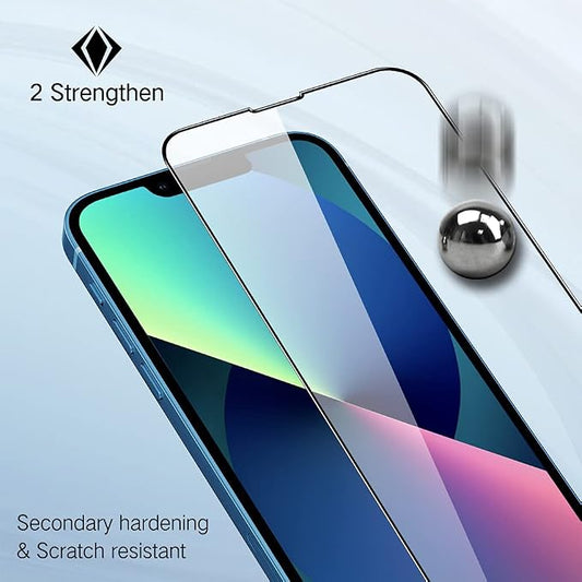 PERFECTSIGHT Compatible for iPhone 14 Plus, iPhone 13 Pro Max Screen Protector - Image 2