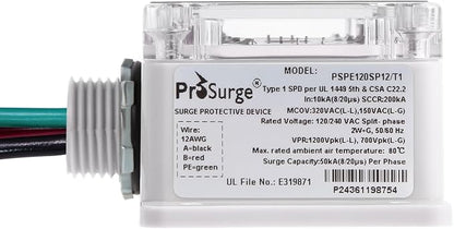 Whole House Surge Protection Device, Outdoor or Indoor, Single-Phase, 3-Wire - Image 7