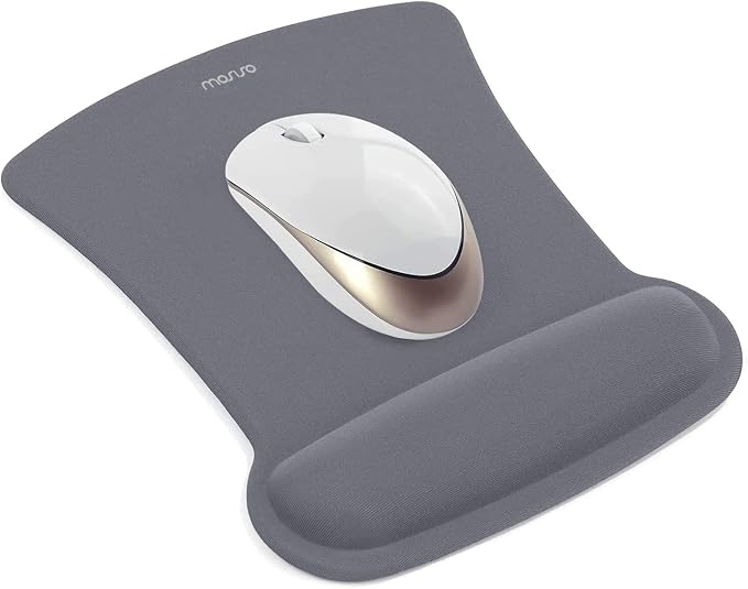 MOSISO Wrist Rest Support for Mouse Pad & Keyboard Set, Ergonomic Mousepad - Image 7
