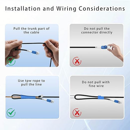 50M/164FT LC to LC Armored Outdoor Fiber Optic Cable, Single Mode Duplex - Image 5