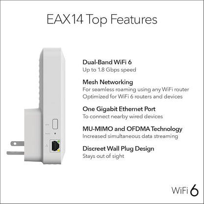 NETGEAR WiFi 6 Mesh Range Extender - Image 6
