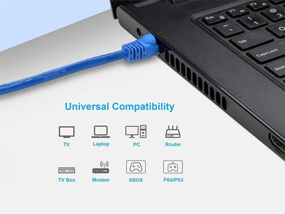 Monoprice 0.5FT 24AWG Cat6 550MHz UTP Ethernet Bare Copper Network Cable - Image 6