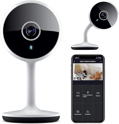 Geeni Vivid Indoor Smart Security Camera – HD Live Stream Camera by Geeni