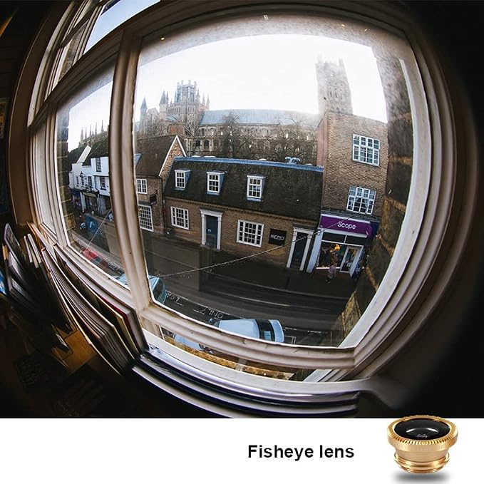 3 in 1 Cell Phone Camera Lens Kit Wide Angle Macro Fisheye Lens Universal - Image 5