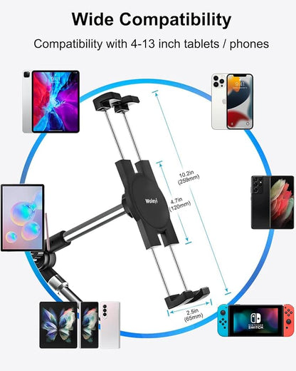 woleyi Adjustable Tablet Mount Holder, Galaxy Tabs, Nintendo Switch, 4-13" Cell - Image 6