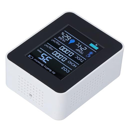 Air Quality Monitor with Clear Alarm Smart Display Real Time Portable Detector - Image 9