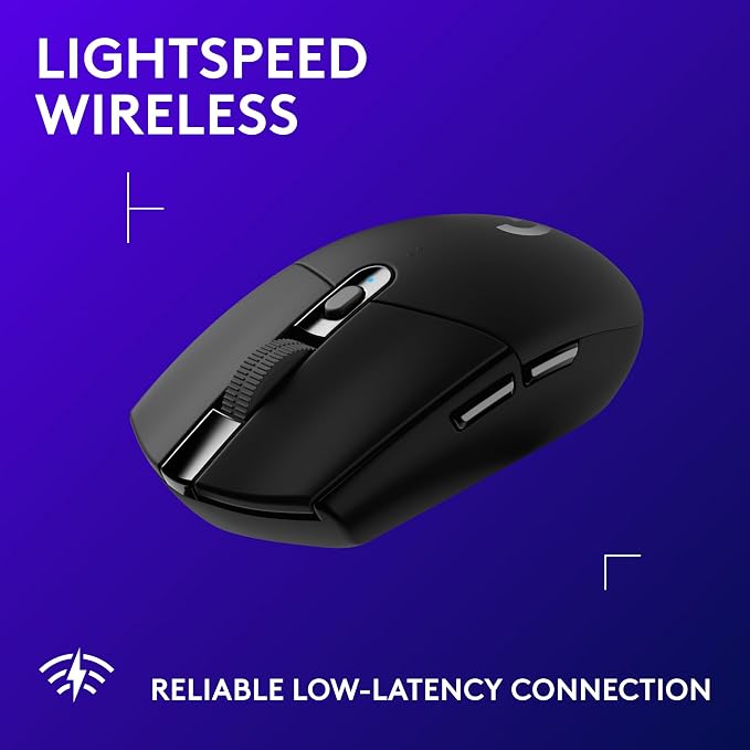 Logitech G305 LIGHTSPEED Wireless Gaming Mouse, Hero 12K Sensor, 000 DPI - Image 3