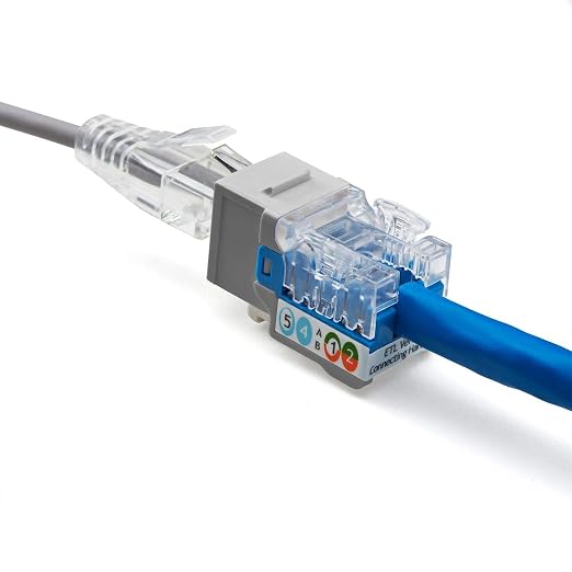 trueCABLE Cat6A Keystone Jack, Unshielded, 90 Degree Punch-Down, UL Listed - Image 7