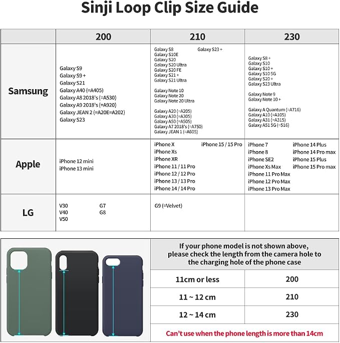 Sinjimoru C-Shaped Silicone Phone Grip, Cell Phone Strap - Image 5
