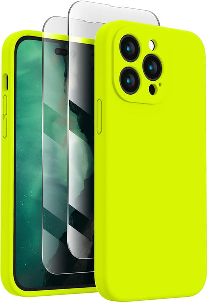 FireNova for iPhone 14 Pro Case, Silicone Upgraded Phone Case with, Soft by FireNova