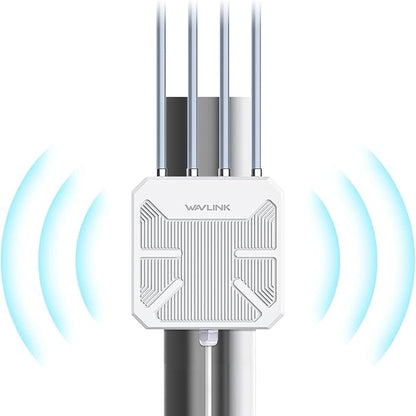 2026 AX1800 Outdoor WiFi 6 Extender Long Range, WAVLINK Outdoor WiFi Access by WAVLINK%C2%AE
