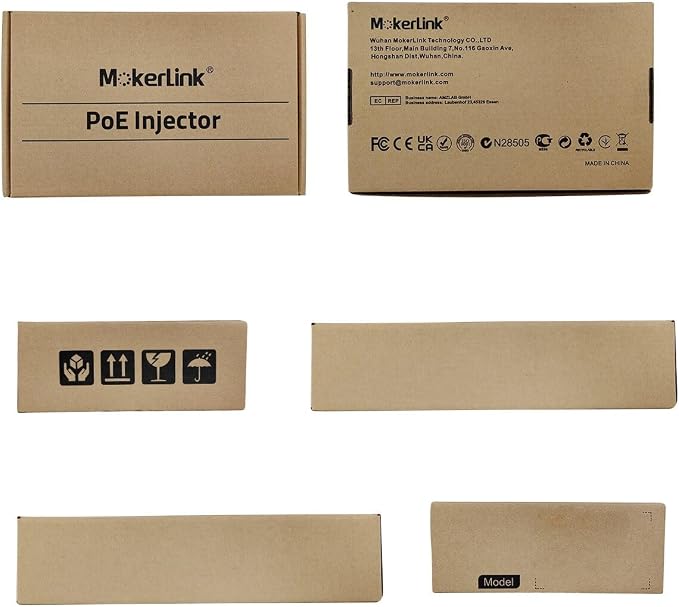 MokerLink Gigabit PoE Injector, 802.3af/at/bt 60W, 10/100/1000Mbps Ethernet - Image 9