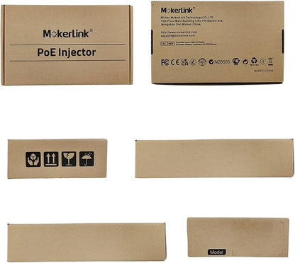 MokerLink Gigabit PoE Injector, 802.3af/at/bt 60W, 10/100/1000Mbps Ethernet - Image 9