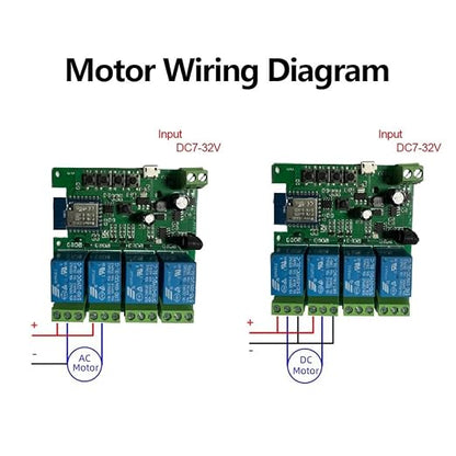 WiFi Wireless Smart Self-Lock Momentary Interlock Relay Switch, DIY WiFi App - Image 6
