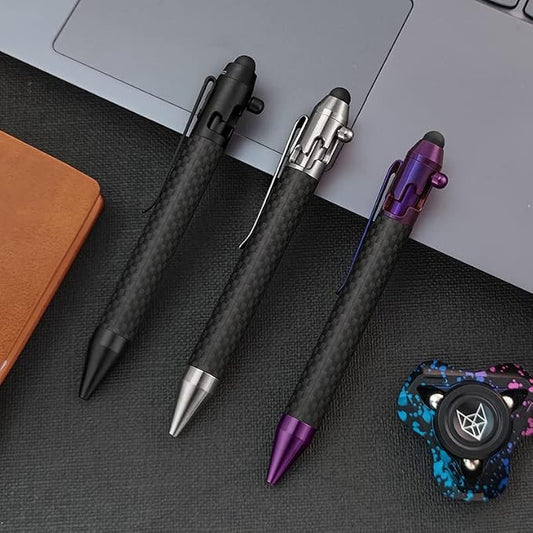 Cool Hand 4.9'' Carbon Fiber Bolt Action Pen - Image 2