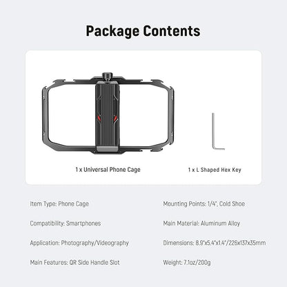 NEEWER Universal Phone Cage, Smartphone Video Rig - Image 7